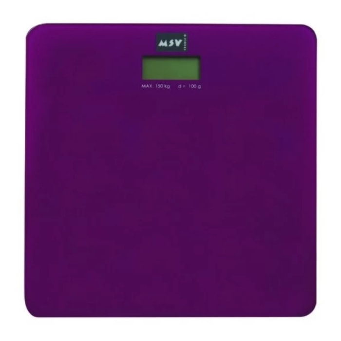 Pèse Personne Verre Violet MSV