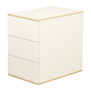 Lit combiné 140x70 évolutif en 90x190 avec commode à langer 3 tiroirs