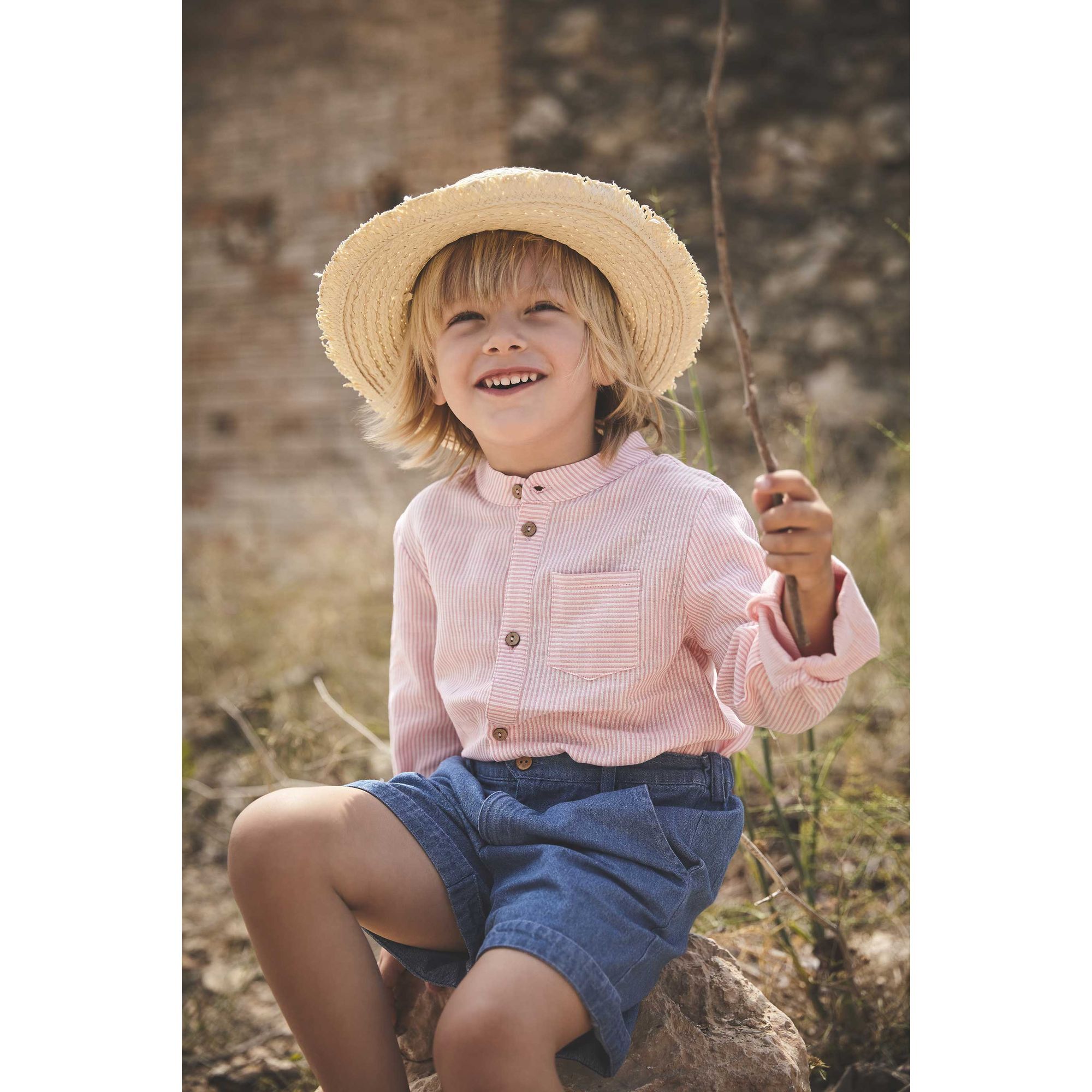 Conjunto Manga Larga Niño Mariposa