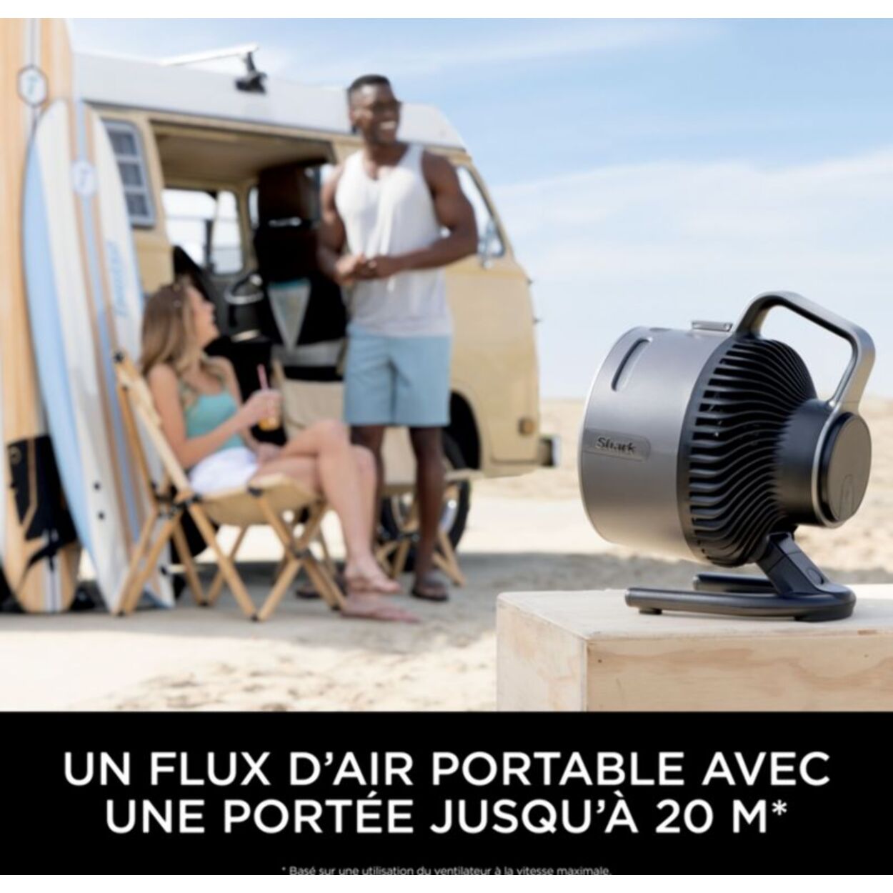 Ventilateur SHARK FlexBreeze HydroGo FA050EU