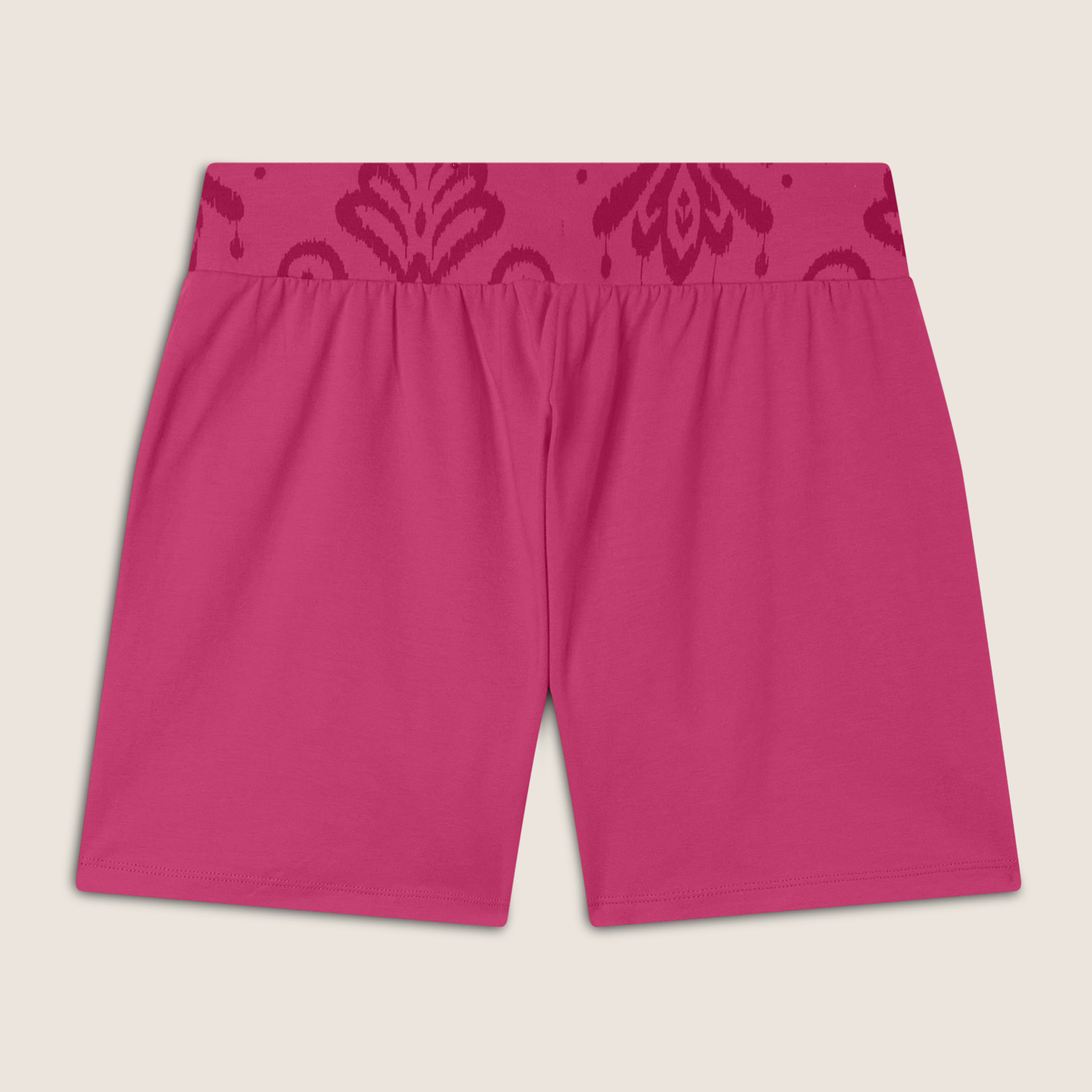 Short sportivi con fascia in vita floreale