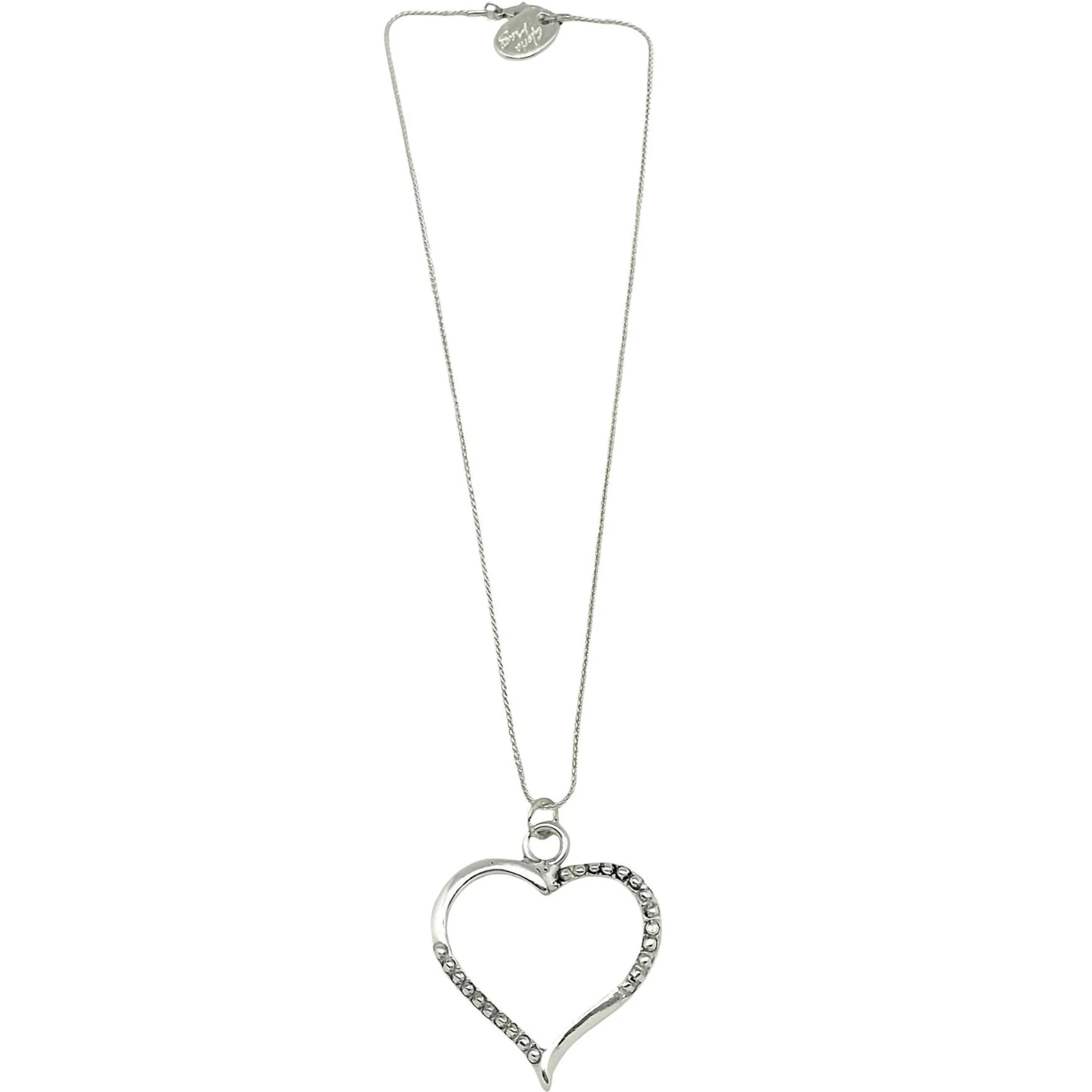 Collar Cuore plata 7-10 micras