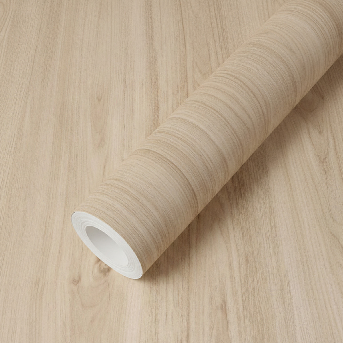 Rouleau adhésif bois chêne clair au mètre - Autocollants Revêtement Adhésif Cuisine Meubles Salle de bain