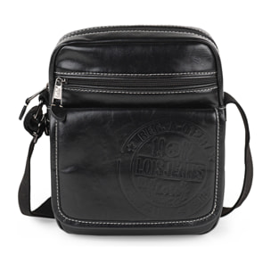 Bandolera Hombre Pu/Piel Lois Desert Negro