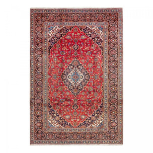 Tapis d'orient au motif oriental authentique, noué main, ALATOS