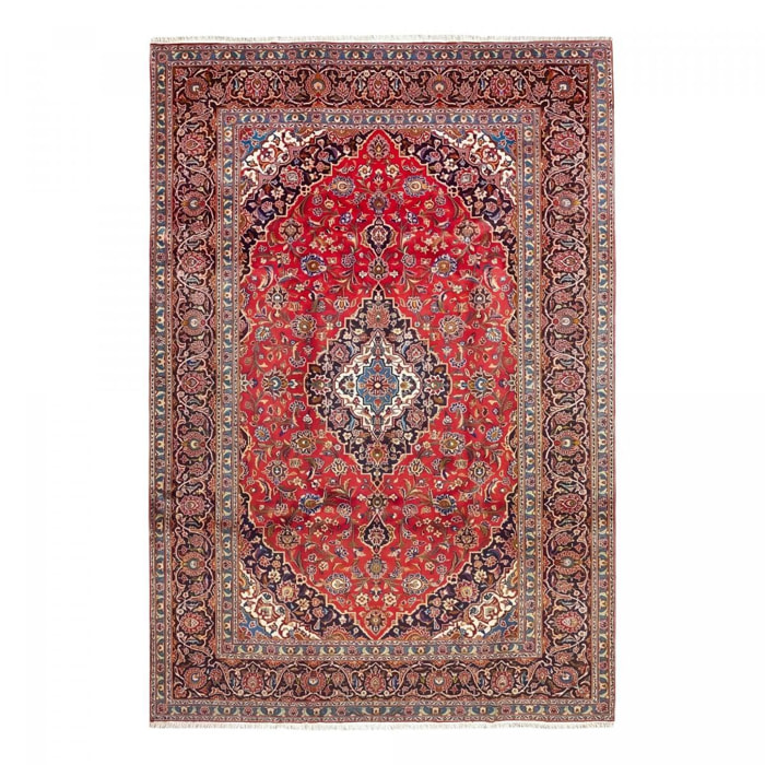 Tapis d'orient au motif oriental authentique, noué main, ALATOS