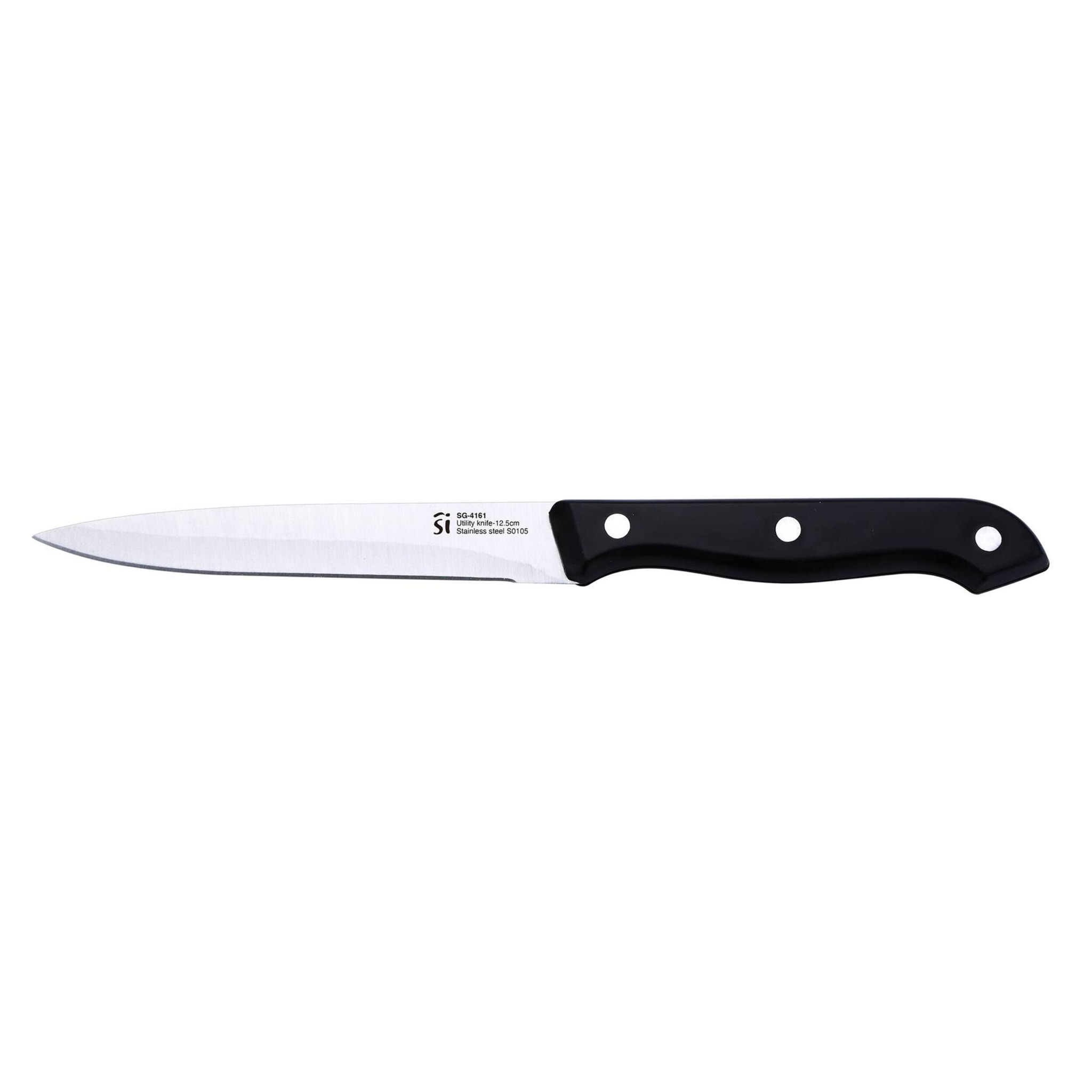 Juego de 7pzs cuchillos de cocina en acero inoxidable + tacoma marrón san ignacio