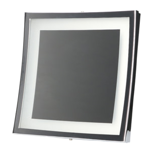 LEDS C4 Espejo de Aumento para Maquillaje con Luz LED. Espejo Retroiluminado para Baño con Brazo Extendible y Ajustable. Cromo