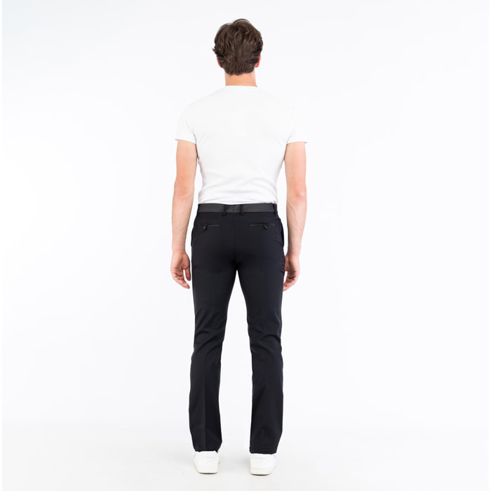 BIKKEMBERGS pantalone uomo meteorite black