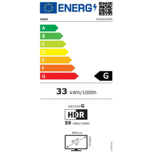 Ecran PC Gamer ASUS PG32UCDMZ 32'' QD OLED