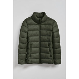 Chaqueta ultralight Susanne color verde con parche Rigby Go