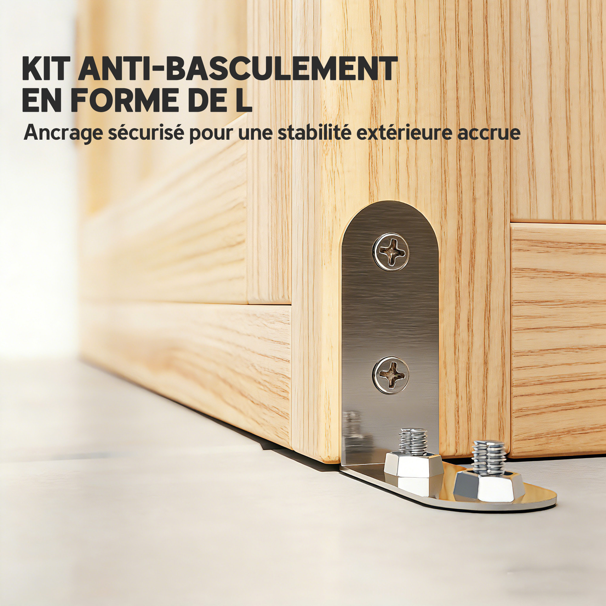 Armoire de jardin bois 4 portes 4 niv. rangement toit double pente bitumé