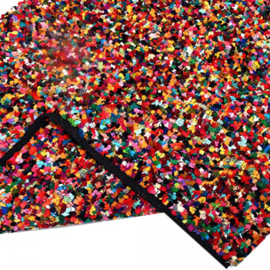 Tapis Salon Motif Abstrait, Relief Authentique, GAZI, Chaleureux