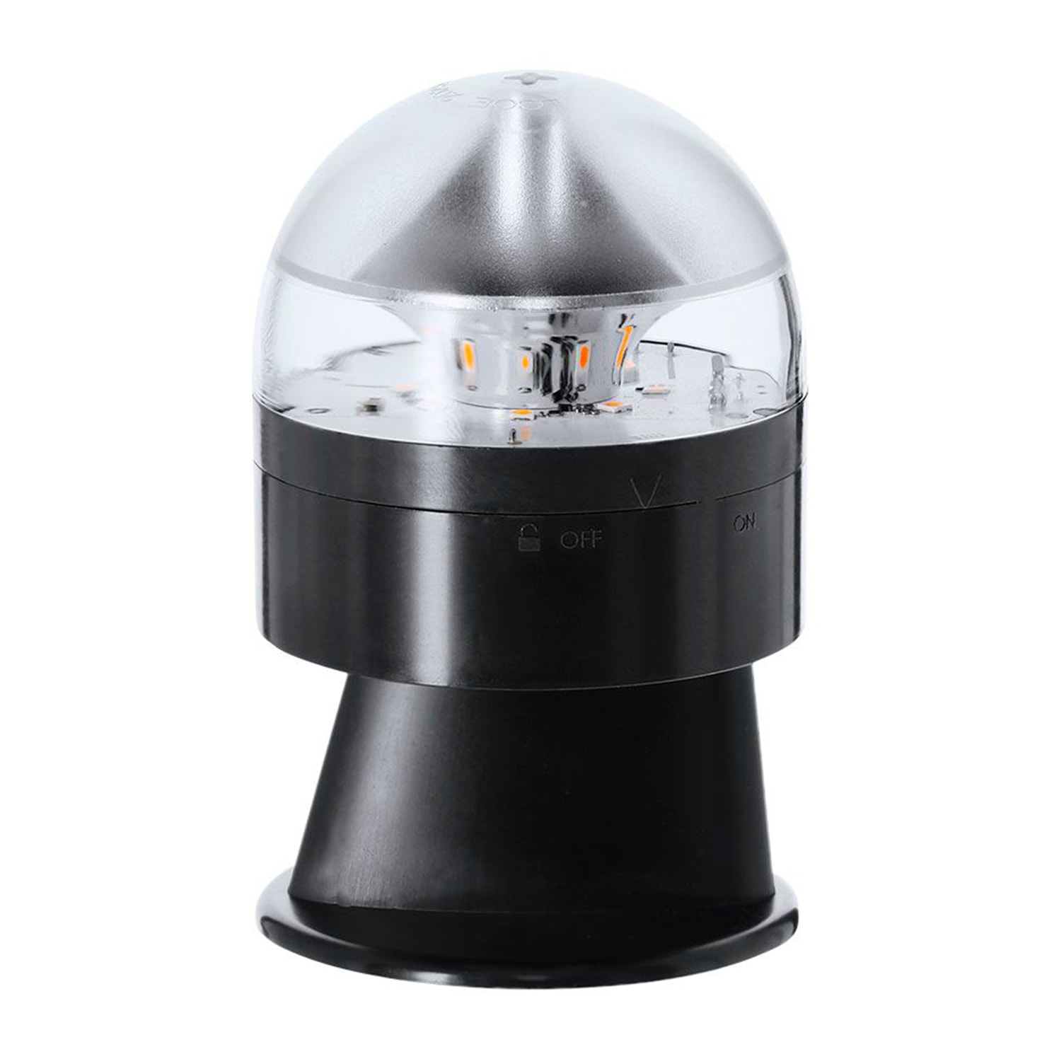 Luz de emergencia V16 geolocalizada Busby. Fijación magnética, visibilidad a 1km, con SIM gratuita y pila incluida.