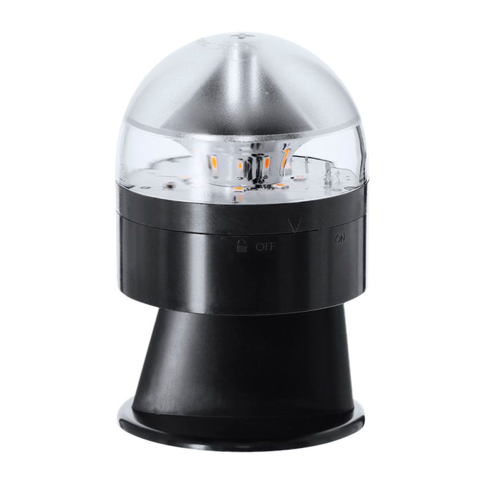 Luz de emergencia V16 geolocalizada Busby. Fijación magnética, visibilidad a 1km, con SIM gratuita y pila incluida.