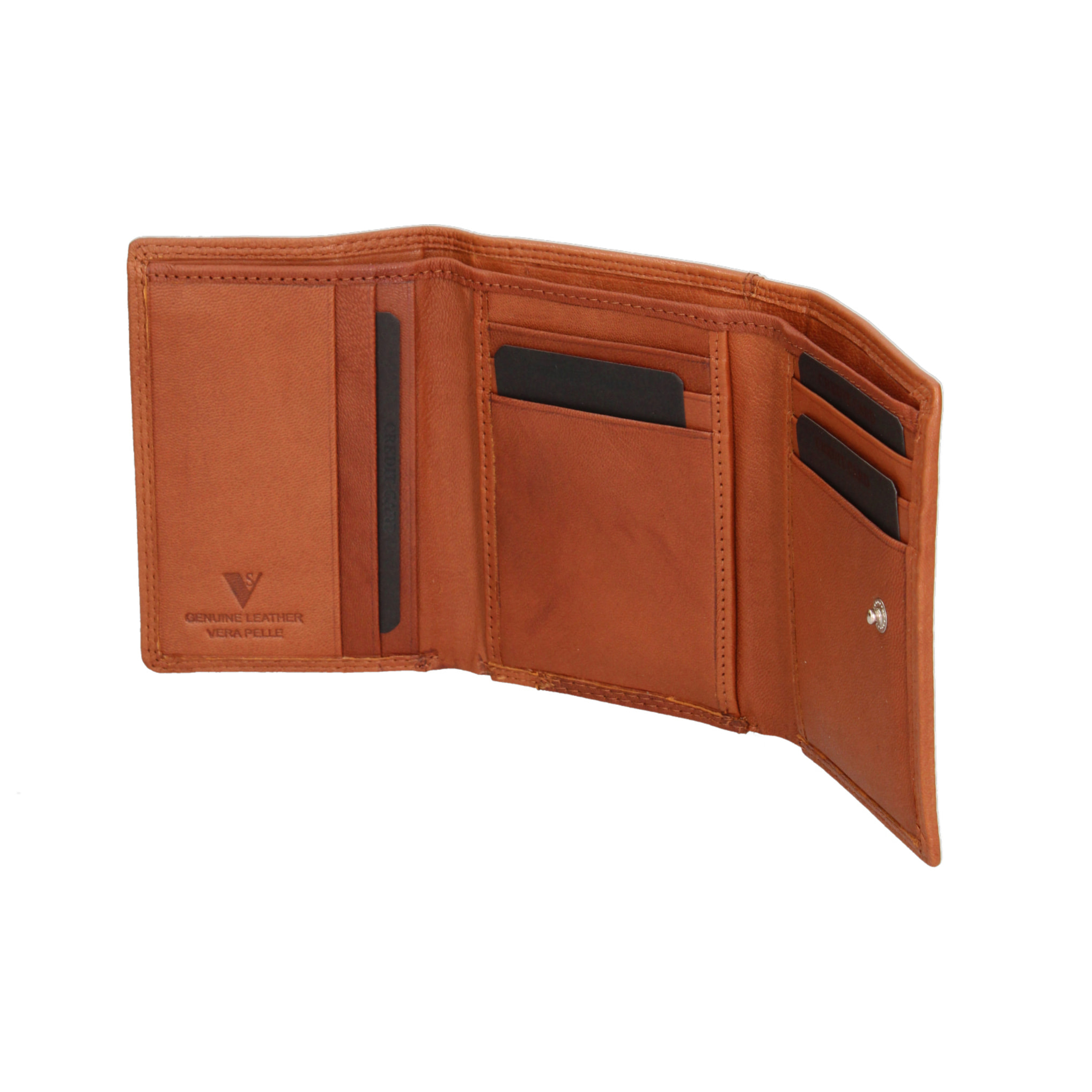 Portafoglio  da donna ecopelle Prodotto Vegano 12x9,5x2 cm