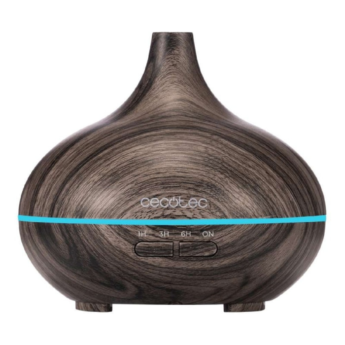Umidificatore Cecotec Pure Aroma 300 Yin Grey Serbatoio da 300 ml, 7 colori LED,
