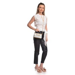 Borsa a spalla Anna Luchini Dorato