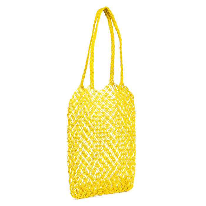 Chieti Bolso de hombro Mujer. Tejido Paja