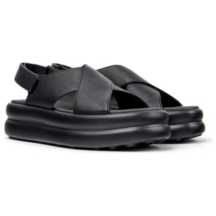 Sandalias - CAMPER Pelotas Flota Up - Negro - Cuero liso