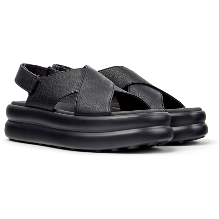 Sandalias - CAMPER Pelotas Flota Up - Negro - Cuero liso