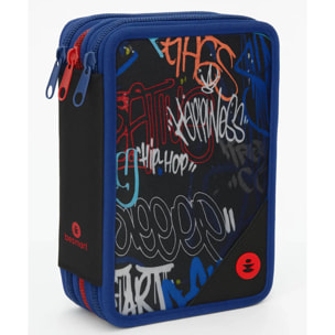 beSmart - ASTUCCIO TRIPLO 18+18 GIOTTOGRAFFITI