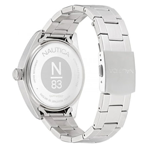 Reloj Nautica NAPFWS307 Hombre Analogico Cuarzo con Correa de Acero inoxidable
