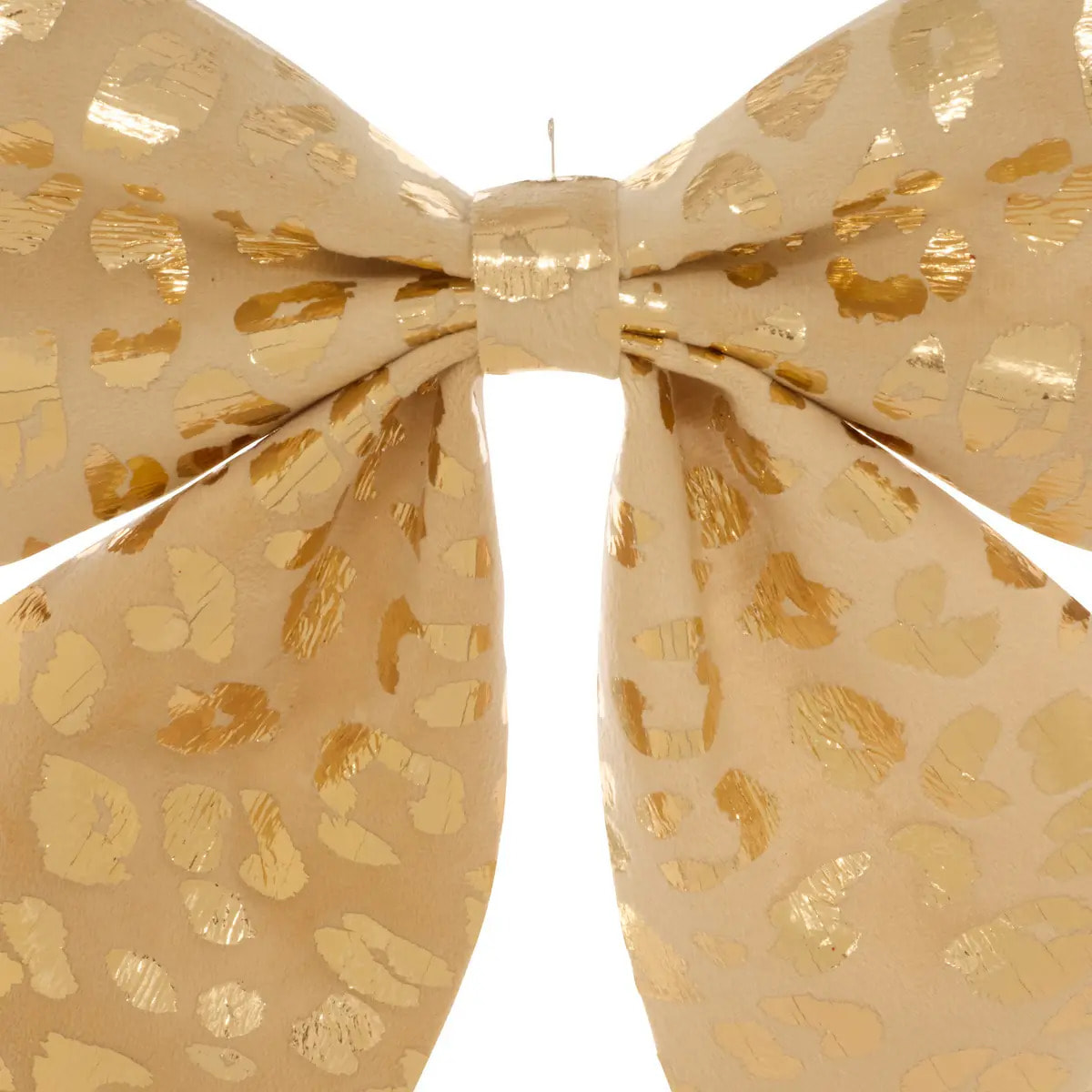 NOEUD VELOURS LEOPARD 24X20