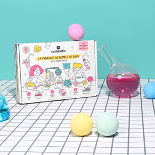 La Fabrique de Boules de Bain - Coffret DIY Création de 4 Boules de Bain