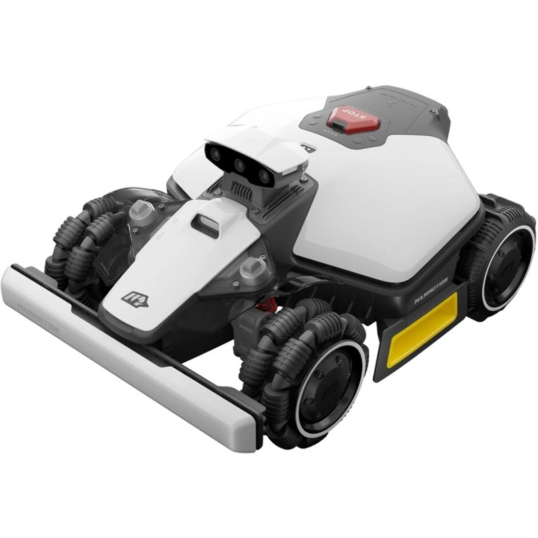 Robot tondeuse MAMMOTION LUBA mini 2 AWD sans fil périphérique, 1000 m² de superficie, 4 roues motrices pour fortes pentes