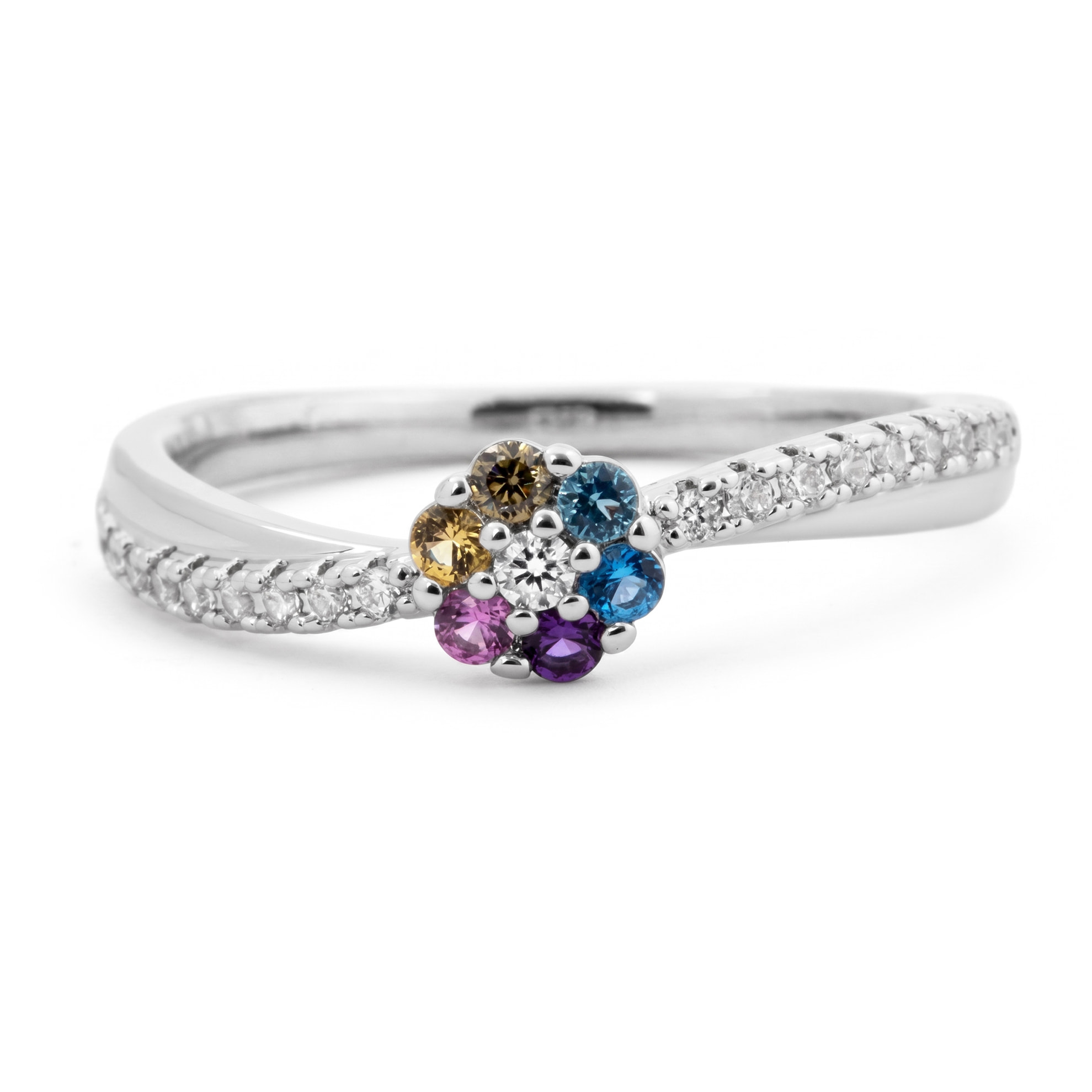 Anillo Zetrana acabado plata