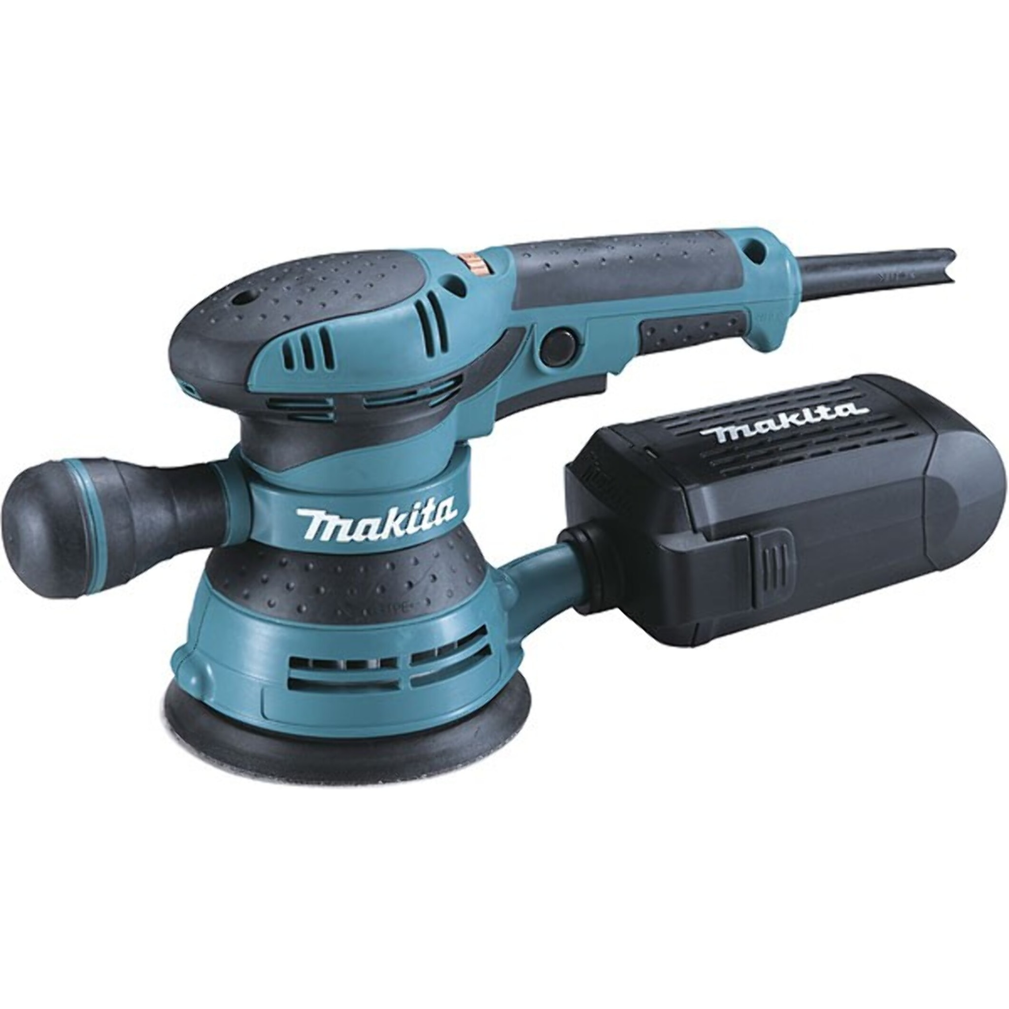 Lijadora rotorbital MAKITA 300W Ø125 MM + 1 MAK-PAC caja recoge polvo - BO5041J