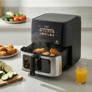 Friteuse à air chaud 8L - Écran tactile 12 programmes