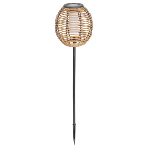 Balise d'extérieur Cuba H65cm beige