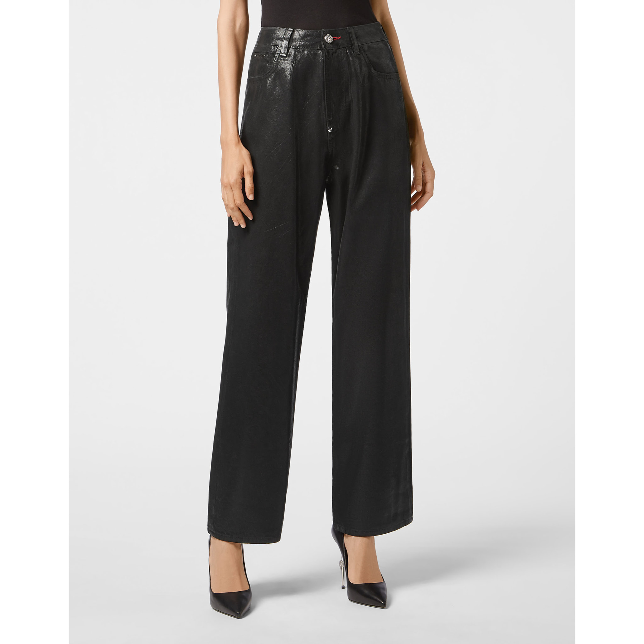 PHILIPP PLEIN Pantalones vaqueros Loose Fit ICONIC PLEIN