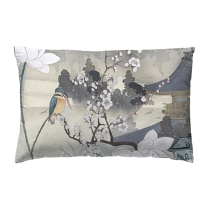 Funda de almohada yasu gris