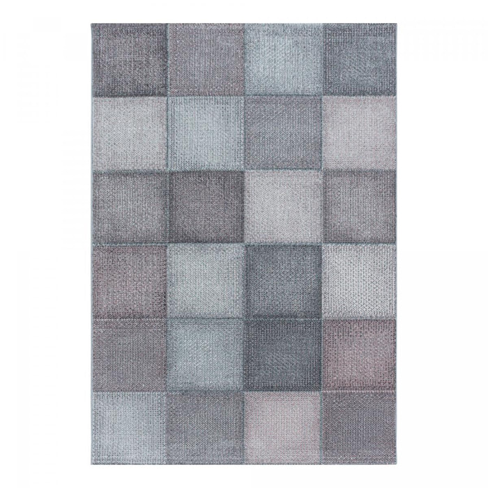 Tapis salon et chambre tissé motif géométrique TIPI