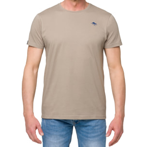 T-shirt in cotone 150 gr Hot Buttered Lizard Cachi.