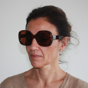 Gafas de sol OCEAN ELISA - Carey con marrón polarizado