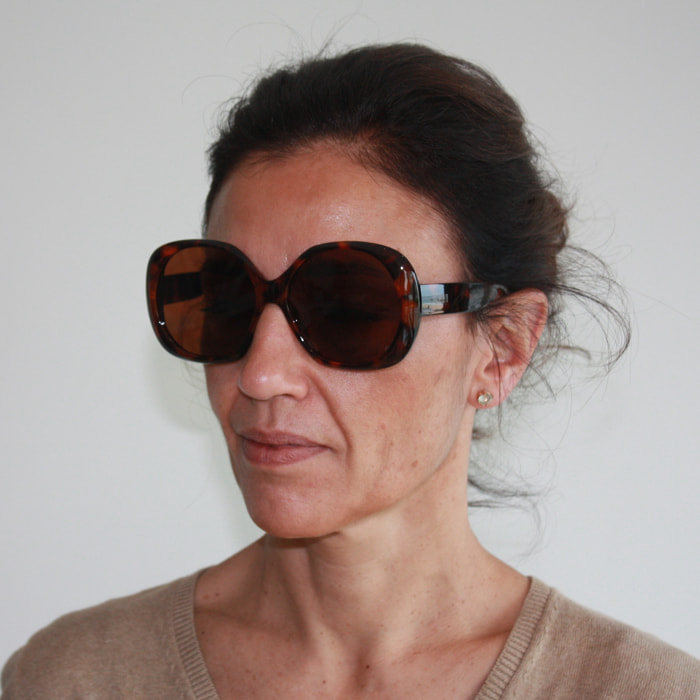 Gafas de sol OCEAN ELISA - Carey con marrón polarizado