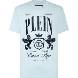 PHILIPP PLEIN T-Shirt Round Neck D AZUR