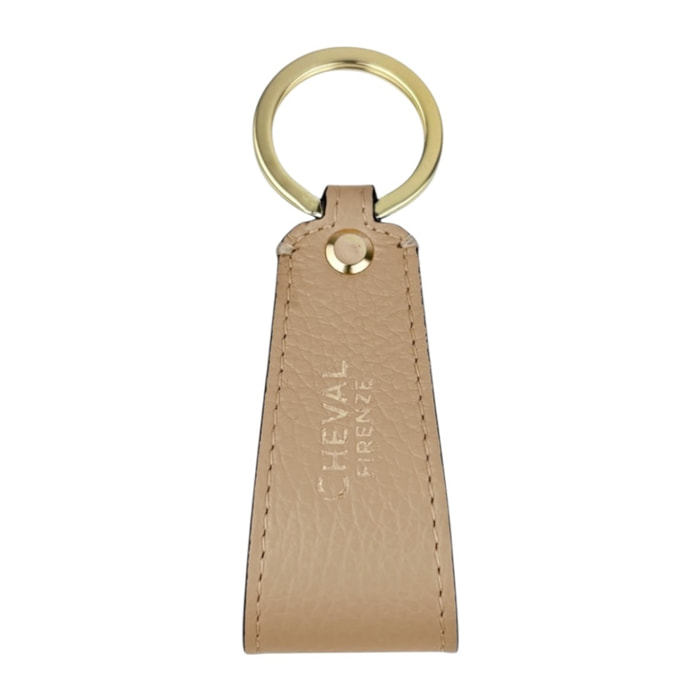 Llavero Cinta Cheval Firenze Rosa Empolvado