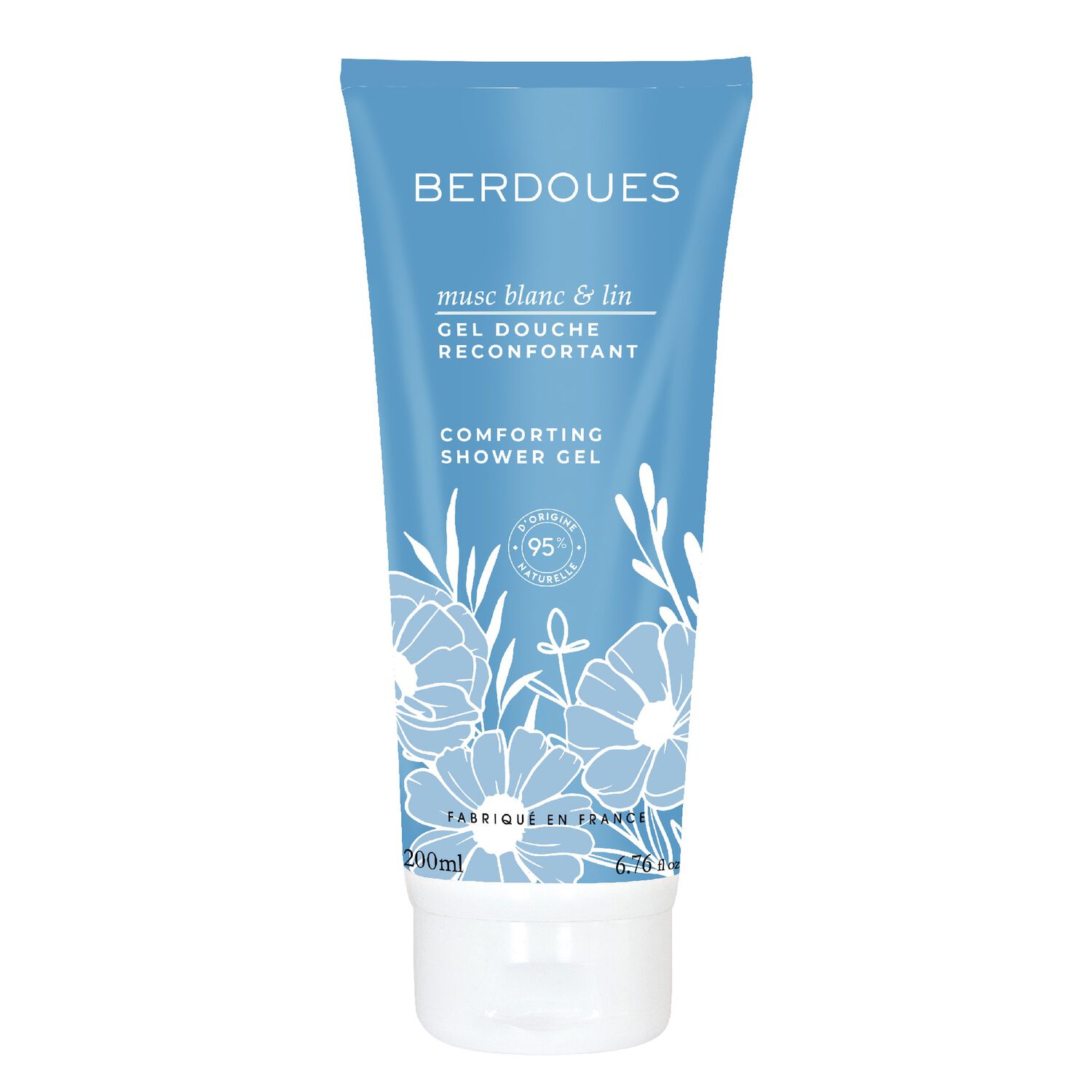 Musc Blanc & Lin - Gel Douche 200 ml