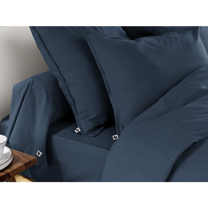 Taie De Traversin 85x185cm 100% flanelle Nuit