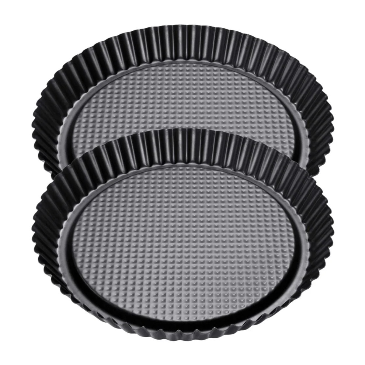Ensemble de 2 Moules à tarte renversée 28 cm Zenker Black Metallic