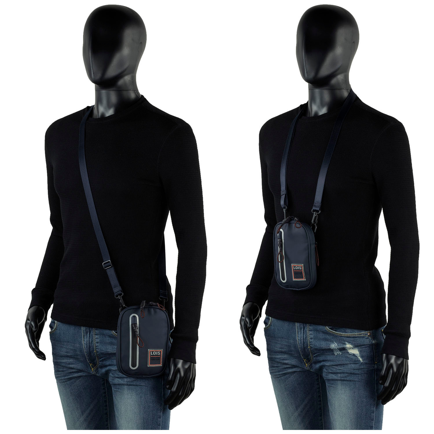 Mini Bandolera Para Móvil Lois Cooper Marino
