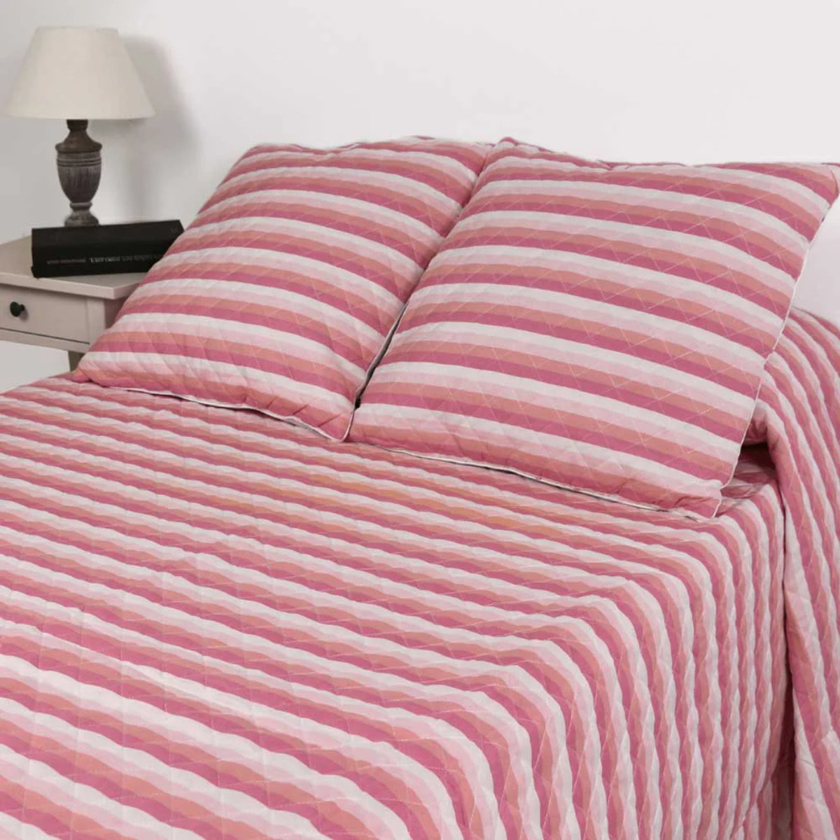Colcha bouti Raya Nuria rosa