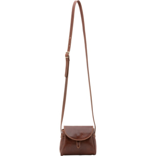 Borsa a tracolla da donna - Modello Seraphina Lux - Vera pelle - 14.0 x 18.0 x 7.0 cm