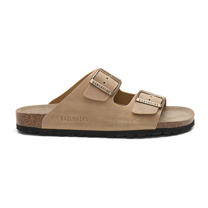 Sandalo BABUNKERS MARRONE