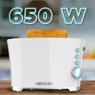 Cecotec Tostadora vertical Toast&Taste Double W 650W Doble Ranura ancha para 2 T